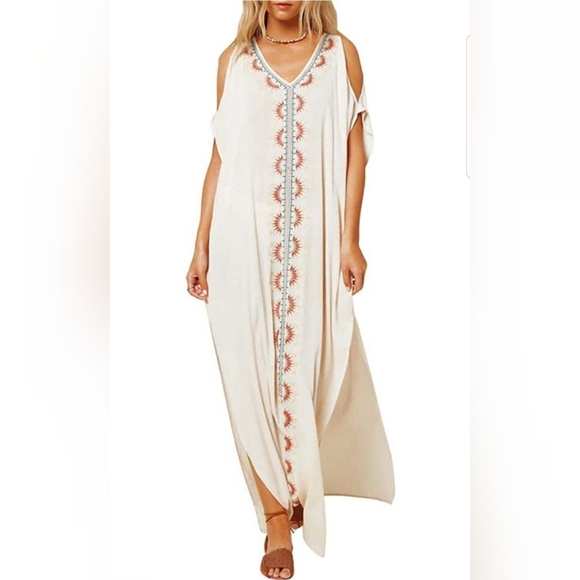 Other - 🐥 Women Beachwear Turkish Kaftans Long Swimsuit C